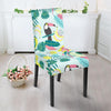 Pastal Parrot Bird Floral Pattern Print Chair Cover-grizzshop