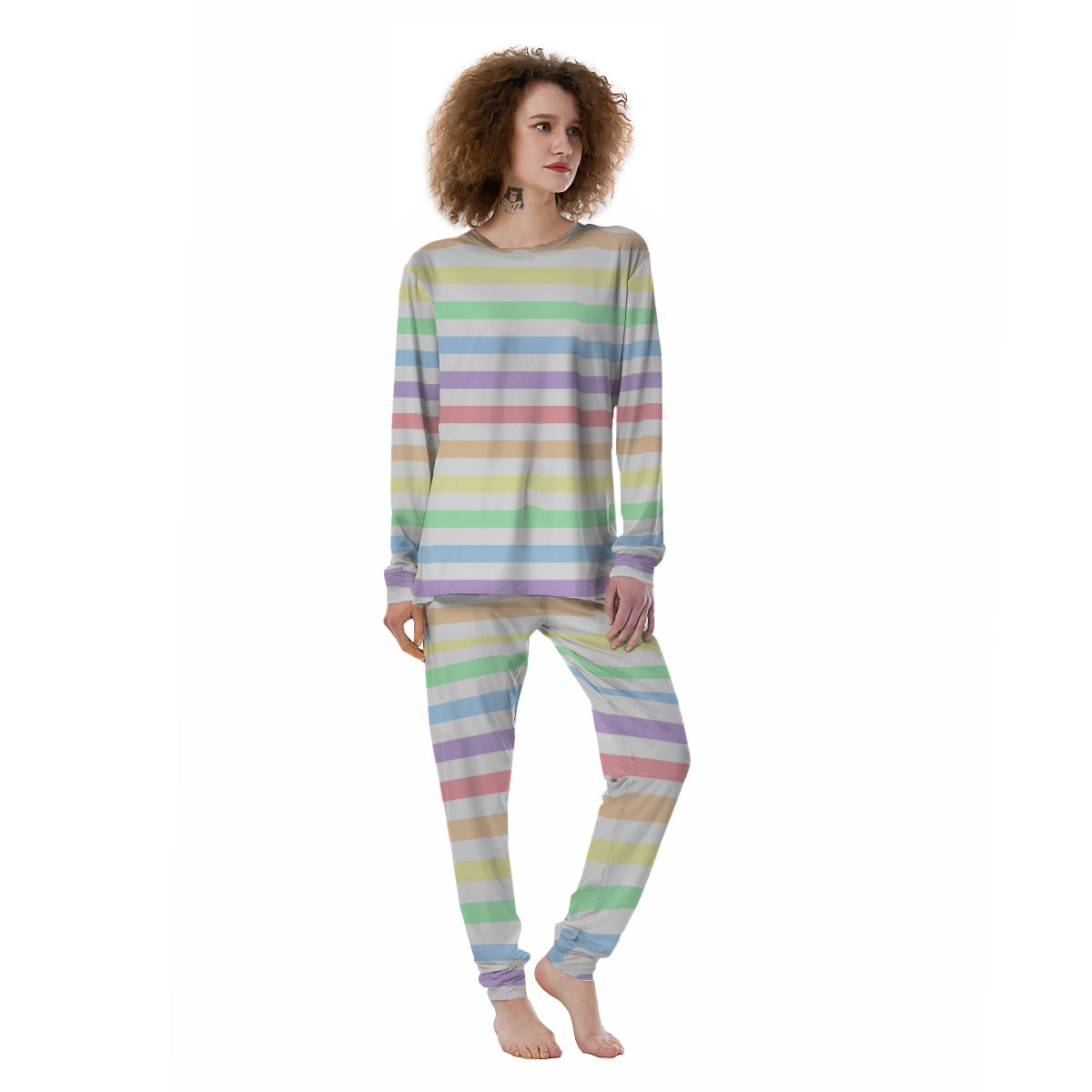 Pastel color sales pajamas
