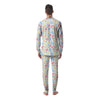 Pastel Cow Print Pattern Men's Pajamas-grizzshop