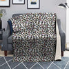 Pastel Leopard Print Pattern Blanket-grizzshop