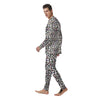 Pastel Leopard Print Pattern Men's Pajamas-grizzshop