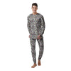 Pastel Leopard Print Pattern Men's Pajamas-grizzshop