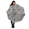 Pastel Leopard Print Pattern Umbrella-grizzshop