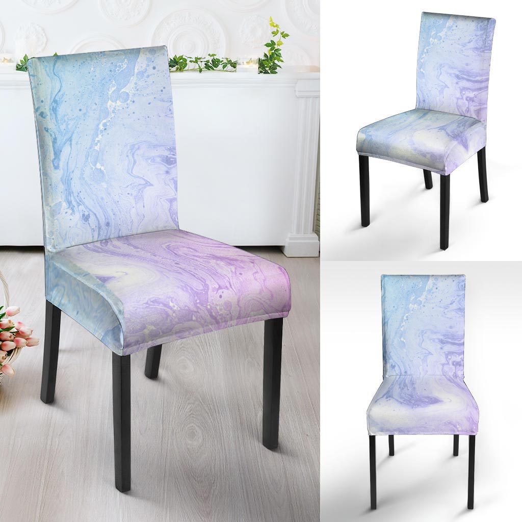 Pastel Marble Chair Cover-grizzshop