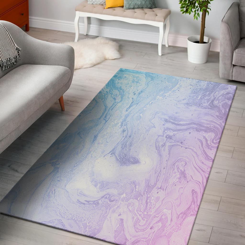 Pastel Marble Floor Mat-grizzshop