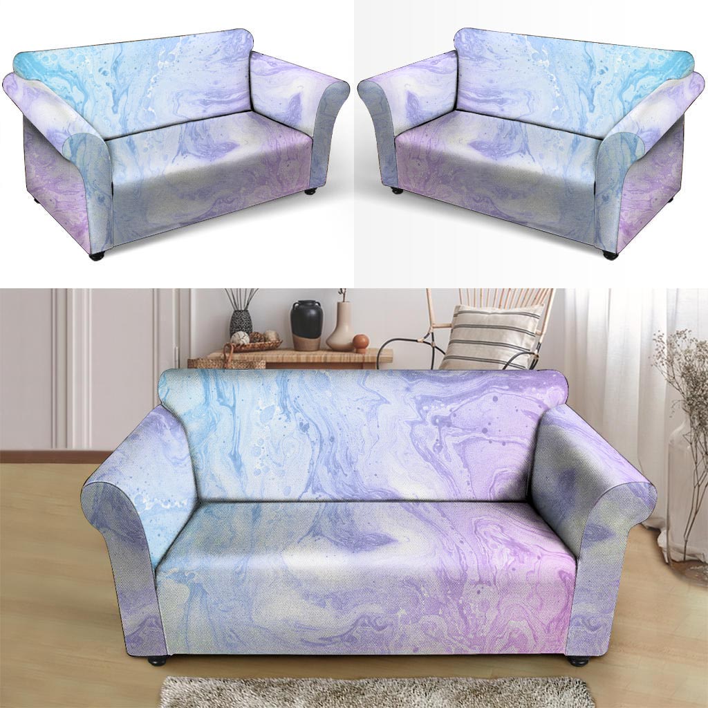 Pastel Marble Loveseat Cover-grizzshop