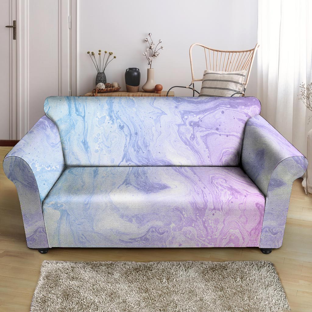 Pastel Marble Loveseat Cover-grizzshop