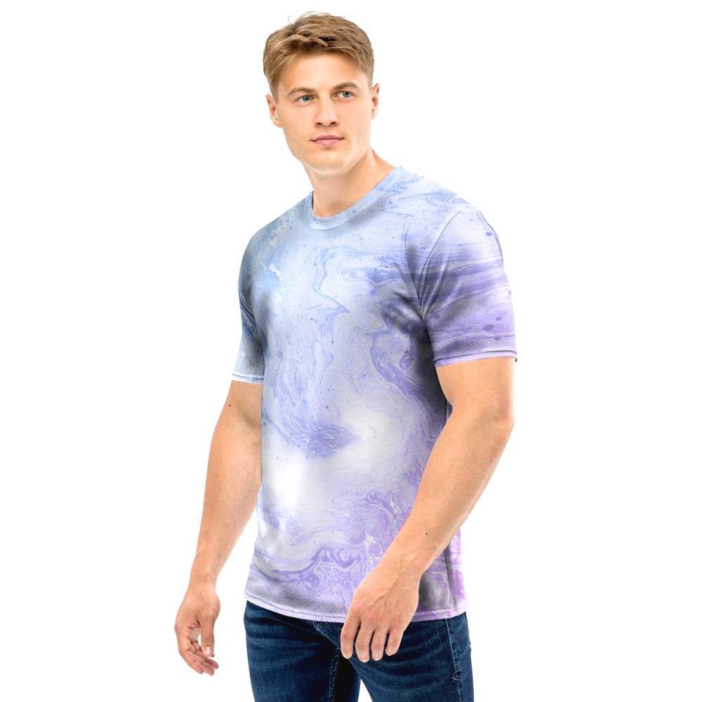 Pastel Marble Men T Shirt-grizzshop