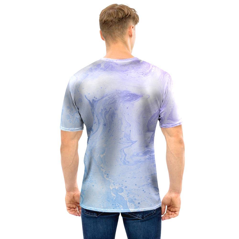 Pastel Marble Men T Shirt-grizzshop