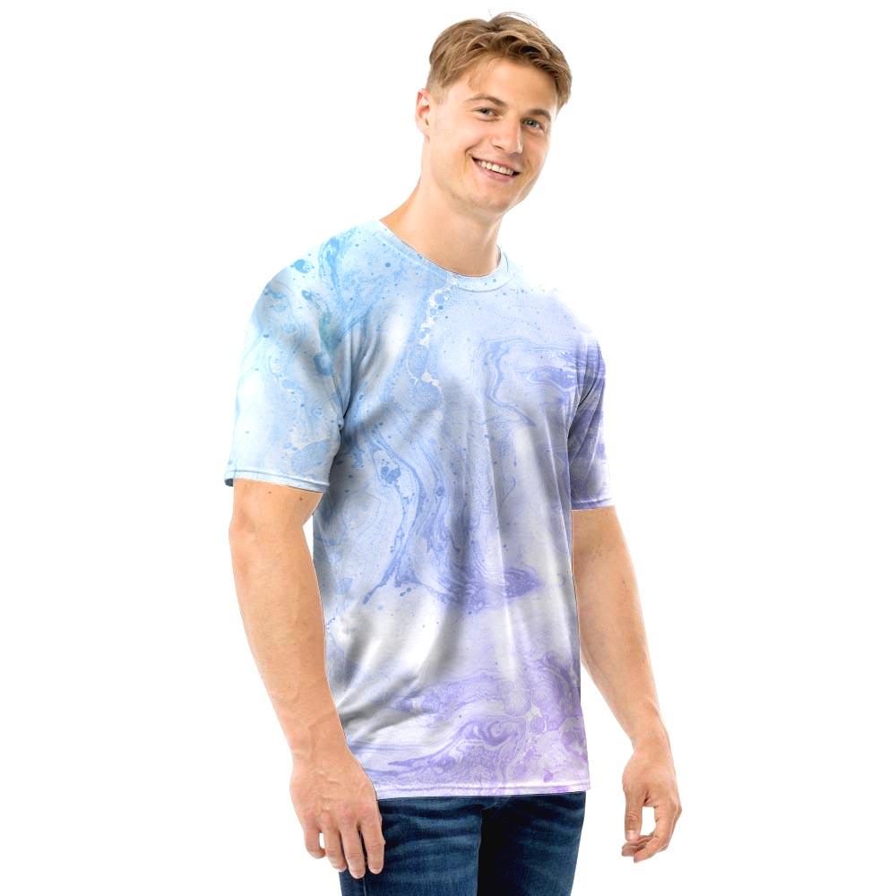 Pastel Marble Men T Shirt-grizzshop