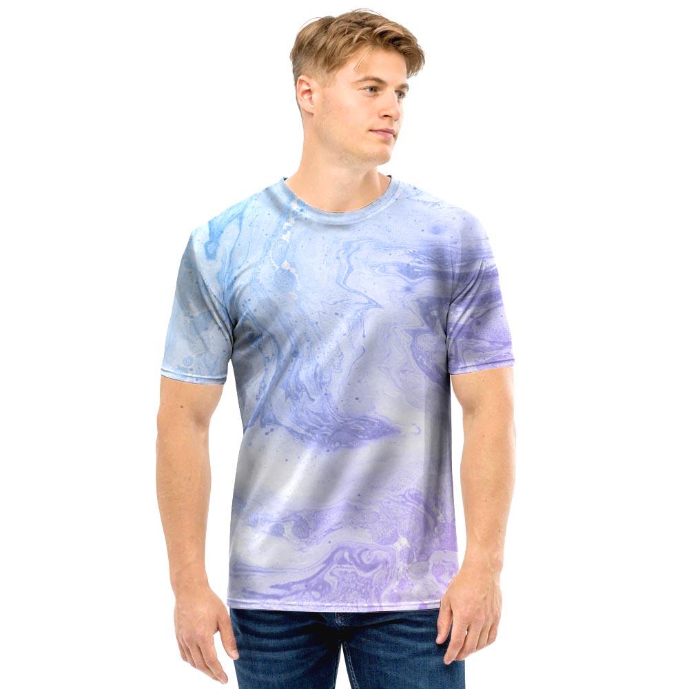 Pastel Marble Men T Shirt-grizzshop