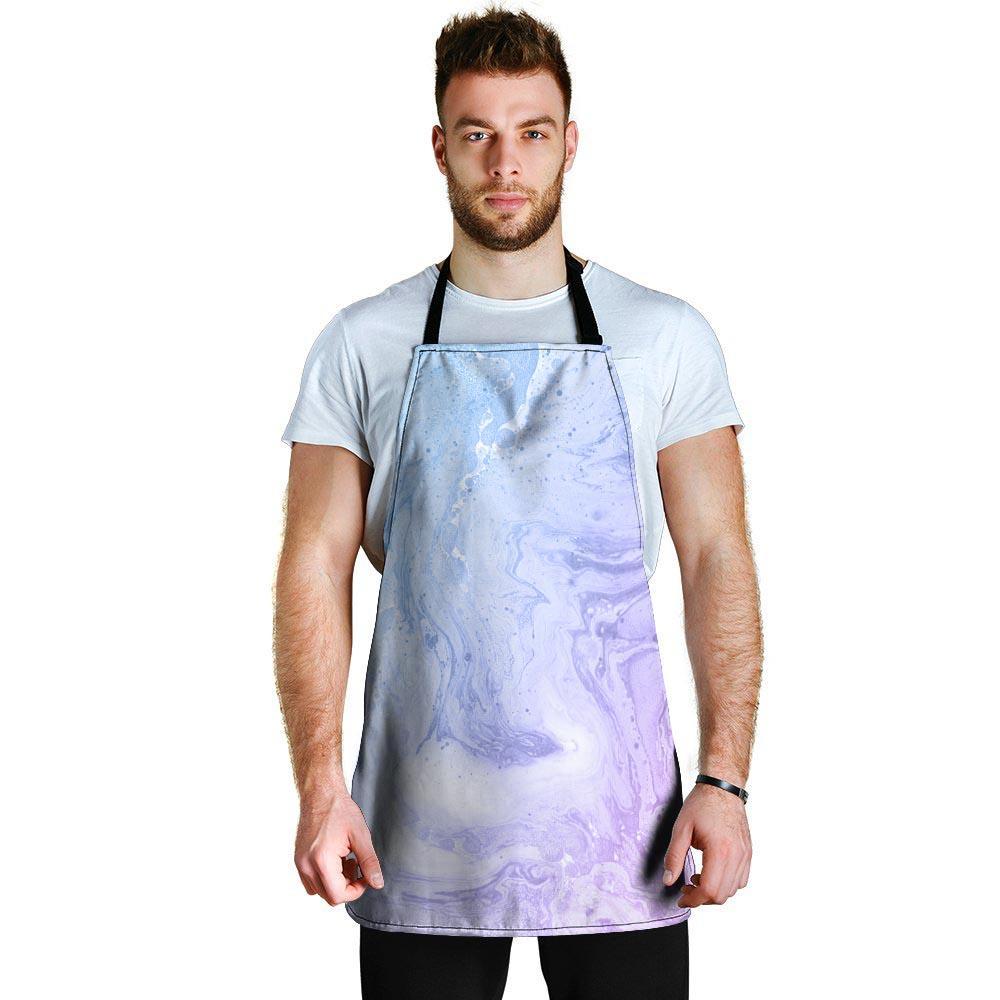 Pastel Marble Men's Apron-grizzshop