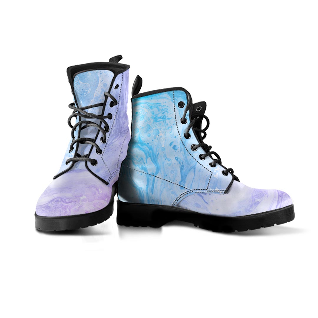 Pastel Marble Men's Boots-grizzshop