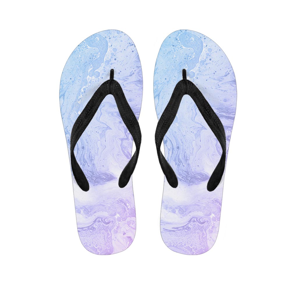 Pastel Marble Men's Flip Flops-grizzshop