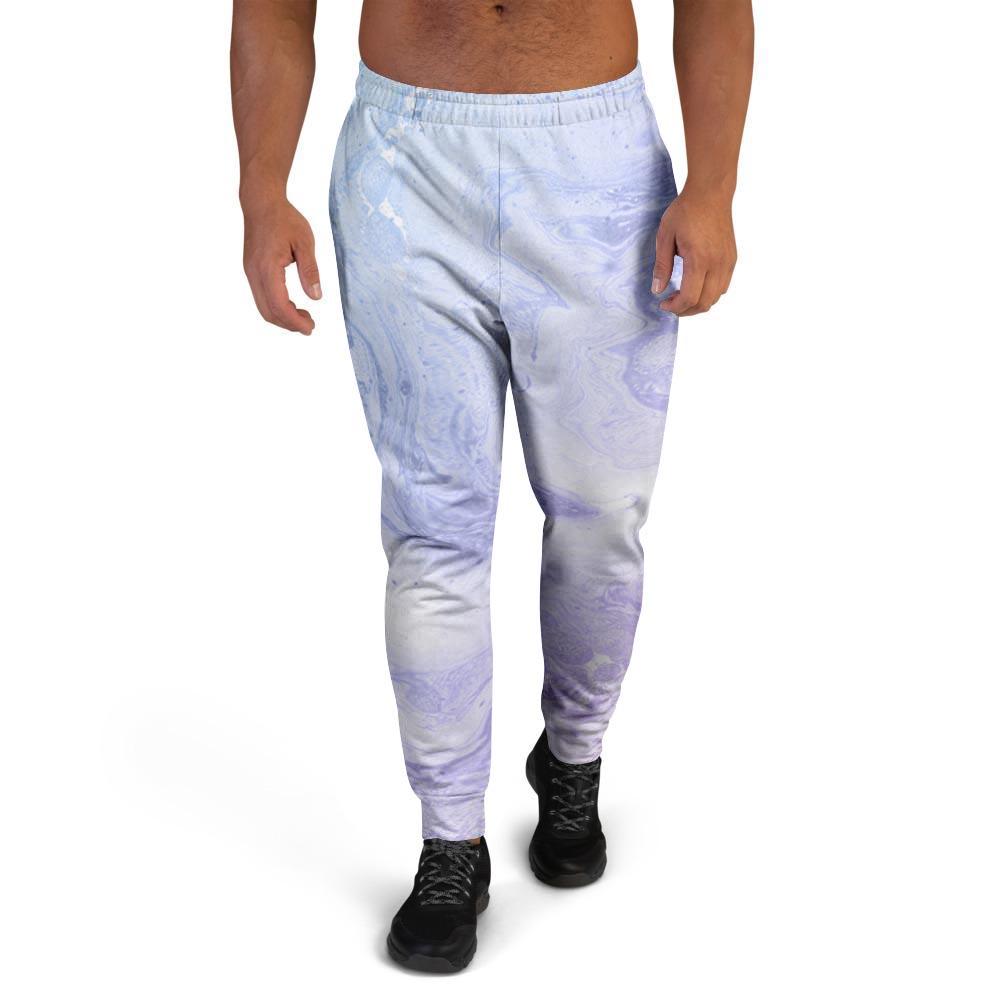 Pastel Marble Men's Joggers-grizzshop