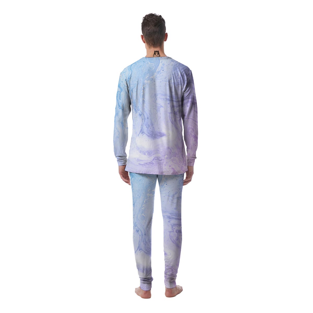 Pastel Marble Men's Pajamas-grizzshop