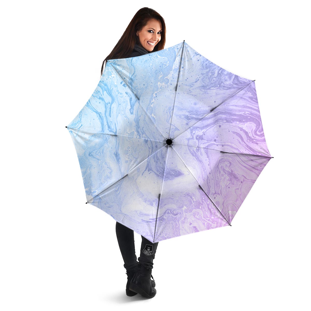 Pastel Marble Umbrella-grizzshop