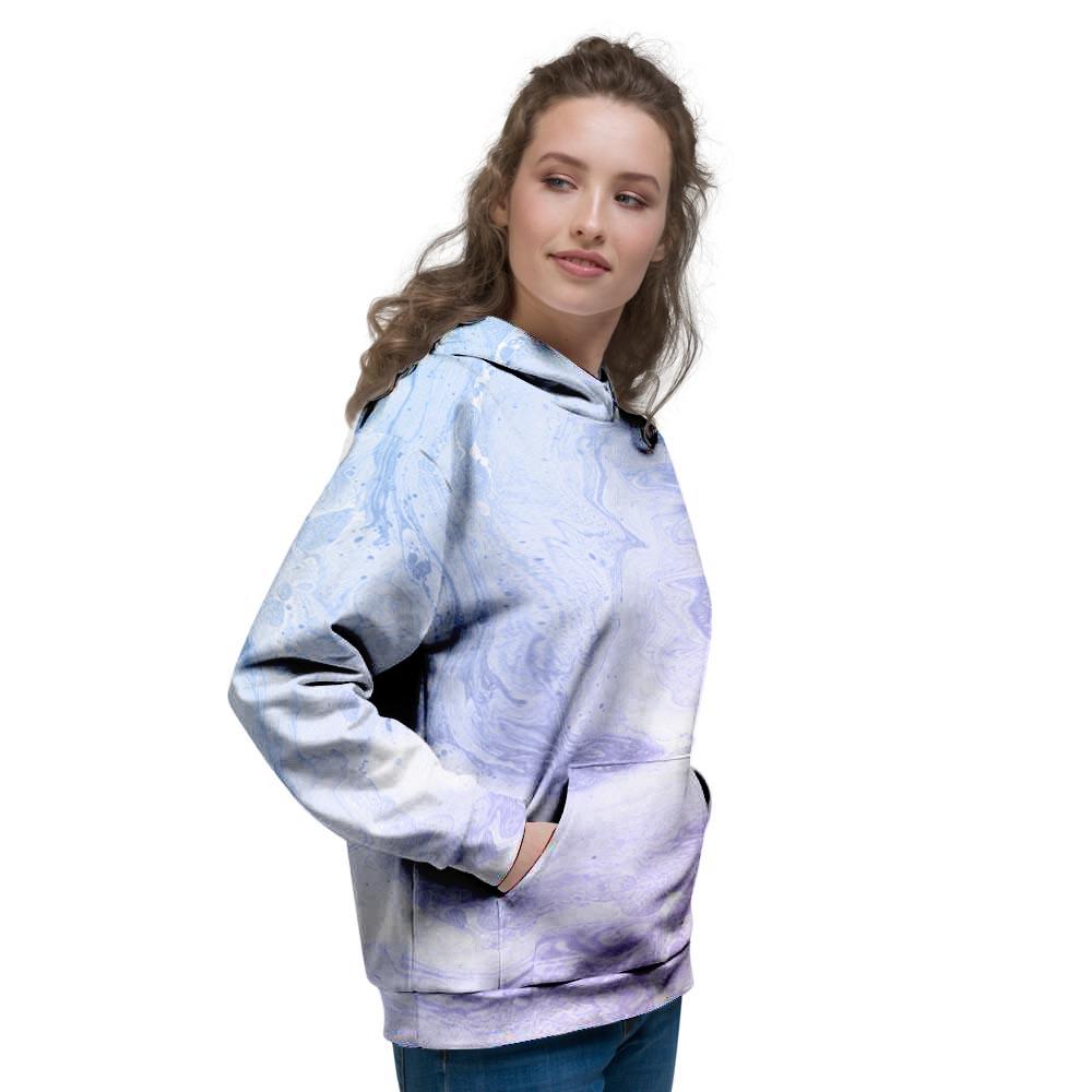 Pastel Marble Women's Hoodie-grizzshop