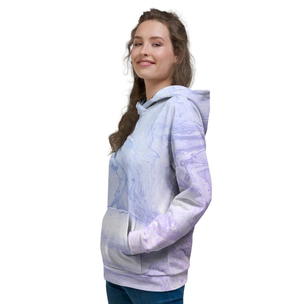 Pastel Marble Women's Hoodie-grizzshop