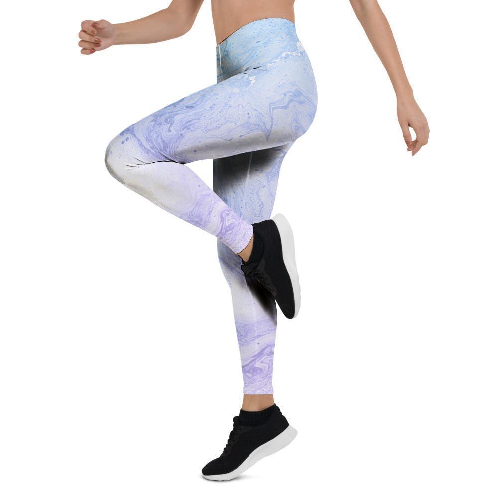 Pastel Marble Women's Leggings-grizzshop