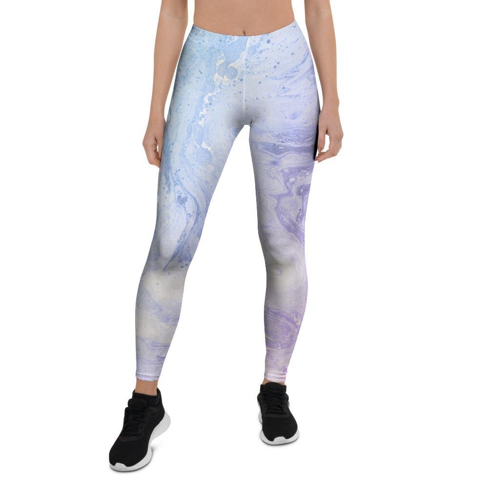 Pastel Marble Women's Leggings-grizzshop