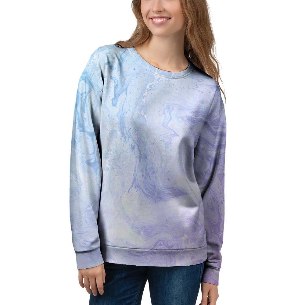 Pastel Marble Women's Sweatshirt-grizzshop