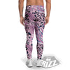 Pastel Mix Animal Skin Print Men's Leggings-grizzshop