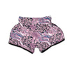 Pastel Mix Animal Skin Print Muay Thai Boxing Shorts-grizzshop