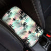 Pastel Palm Tree Hawaiian Print Car Console Cover-grizzshop