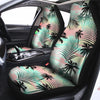 Pastel Palm Tree Hawaiian Print Car Seat Covers-grizzshop