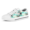 Pastel Palm Tree Hawaiian Print Men's Low Top Shoes-grizzshop