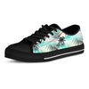 Pastel Palm Tree Hawaiian Print Men's Low Top Shoes-grizzshop