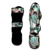 Pastel Palm Tree Hawaiian Print Muay Thai Shin Guard-grizzshop