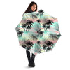 Pastel Palm Tree Hawaiian Print Umbrella-grizzshop