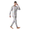 Pastel Paw Print Men's Pajamas-grizzshop