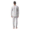 Pastel Paw Print Men's Pajamas-grizzshop