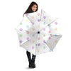 Pastel Paw Print Umbrella-grizzshop