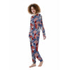 Patchwork American Patriotic Print Women's Pajamas-grizzshop