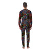 Patchwork Bandanna Print Pattern Men's Pajamas-grizzshop