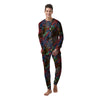 Patchwork Bandanna Print Pattern Men's Pajamas-grizzshop