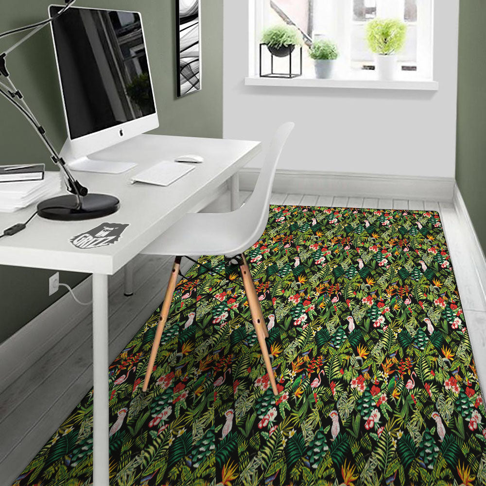 Patchwork Exotic Print Pattern Floor Mat-grizzshop