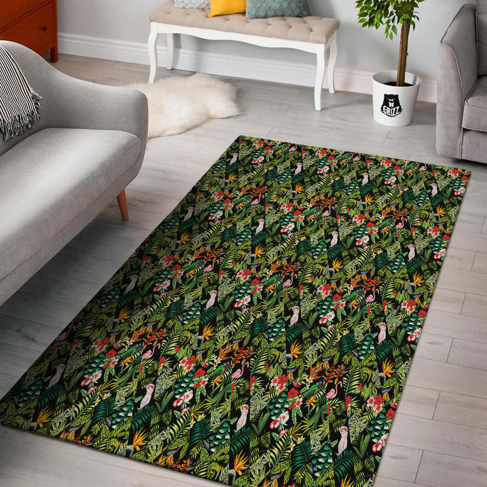 Patchwork Exotic Print Pattern Floor Mat-grizzshop