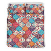 Patchwork Pattern Print Duvet Cover Bedding Set-grizzshop