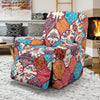 Patchwork Pattern Print Recliner Cover-grizzshop