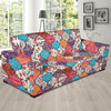 Patchwork Pattern Print Sofa Covers-grizzshop