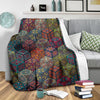 Patchwork Print Pattern Blanket-grizzshop