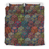 Patchwork Print Pattern Duvet Cover Bedding Set-grizzshop