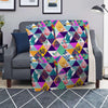 Patchwork Tropical Bird Print Blanket-grizzshop