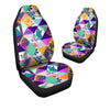 Patchwork Tropical Bird Print Car Seat Covers-grizzshop
