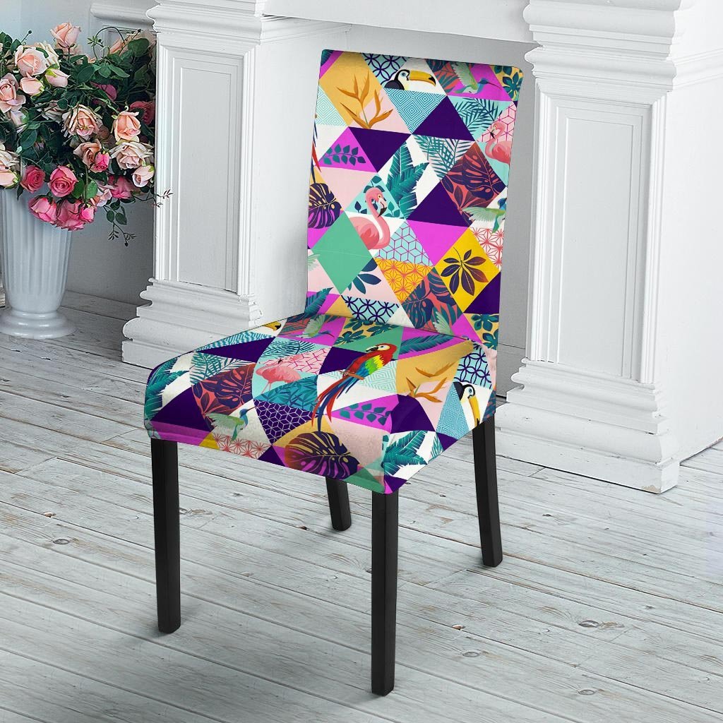 Tropical best sale chair covers